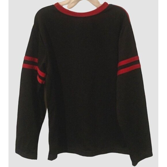 Star Wars Boys Pajama Shirt Top Size 10/12 First Order Darth Vader Red Black - Picture 5 of 10